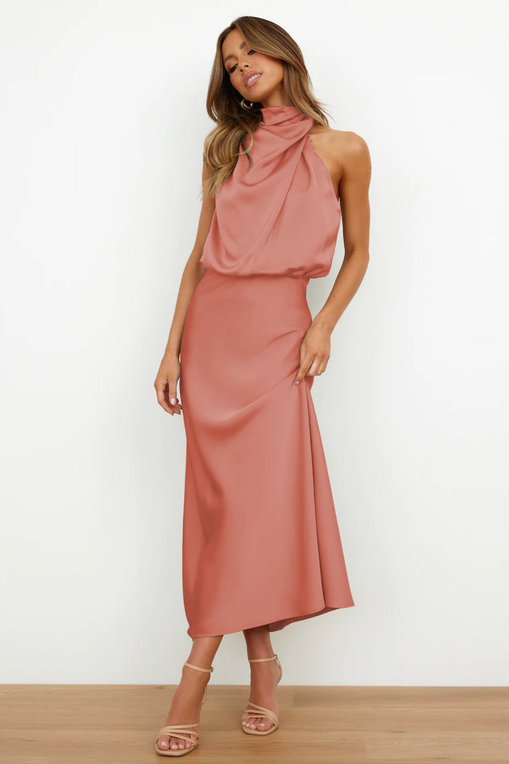 Josephina™ | Maxiklänning med Halterneck