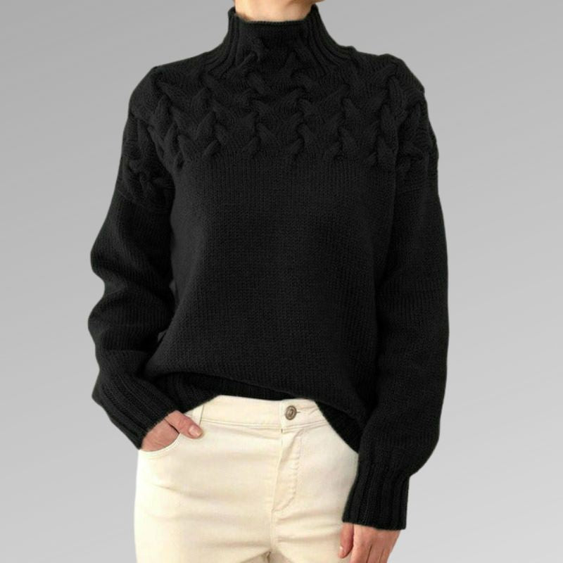 Helle - Strikket Elegance-sweater