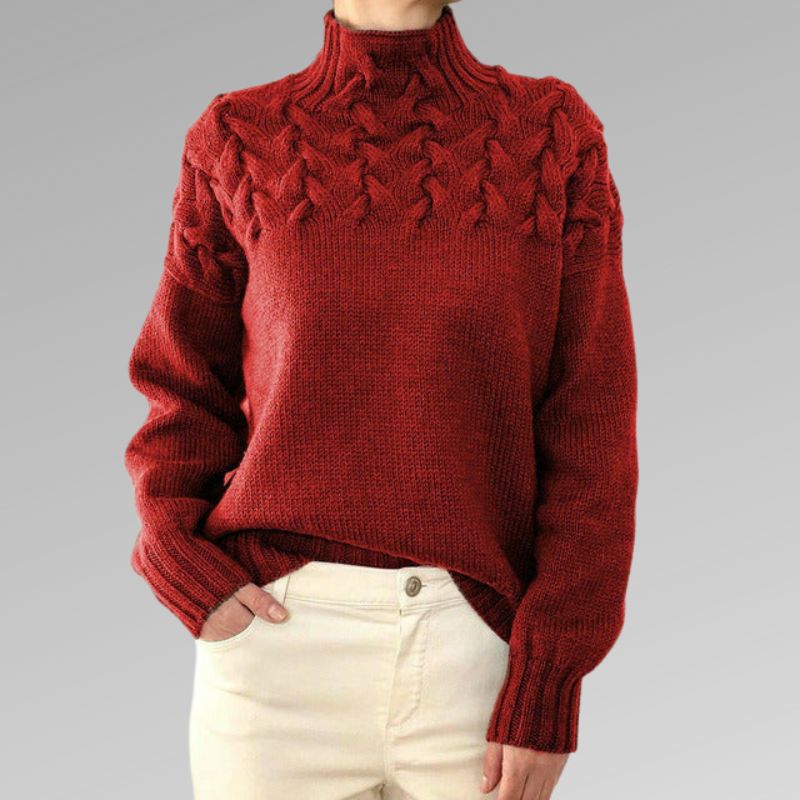 Helle - Strikket Elegance-sweater