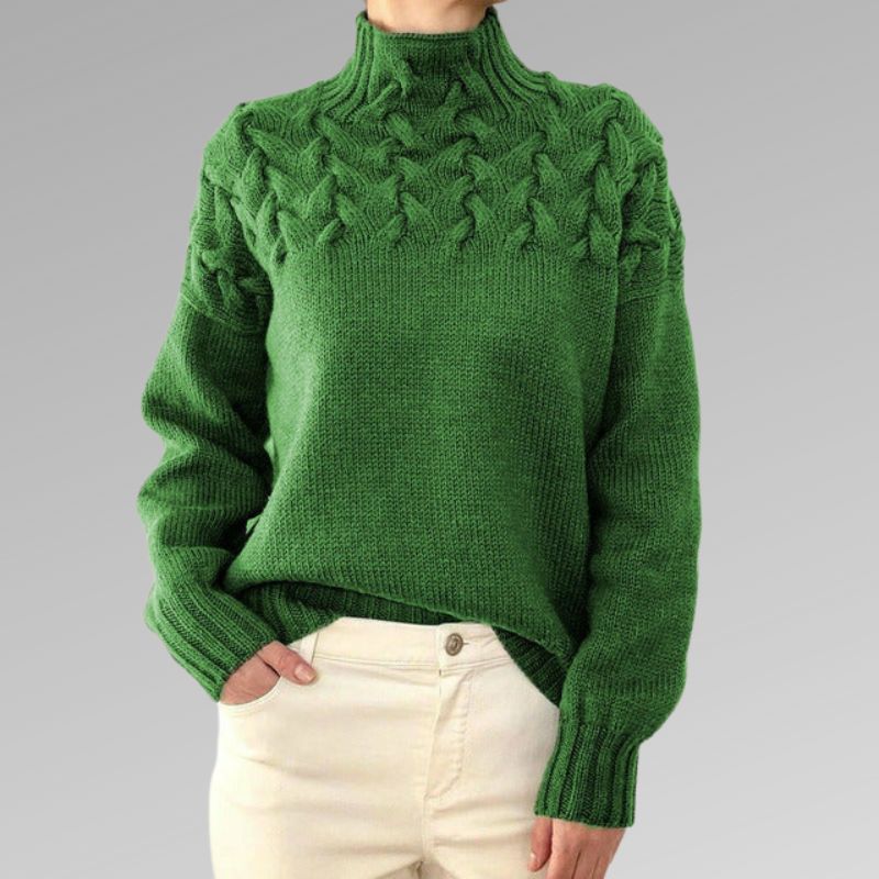Helle - Strikket Elegance-sweater