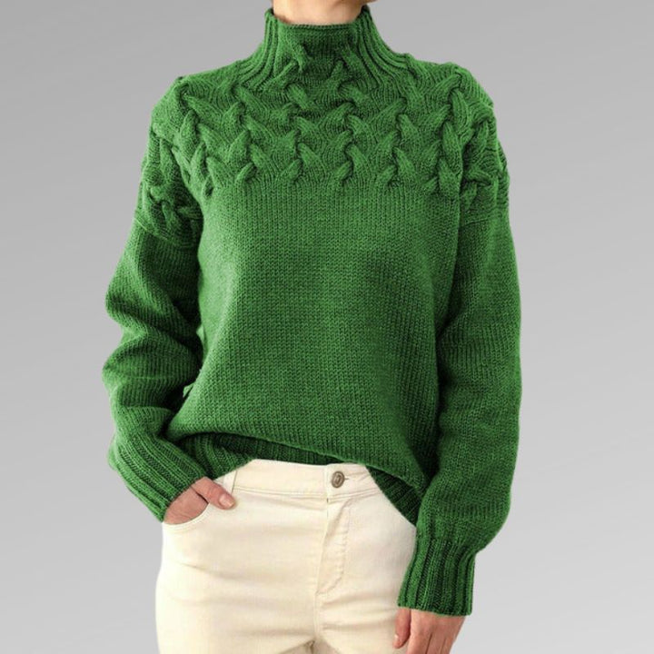 Helle - Strikket Elegance-sweater