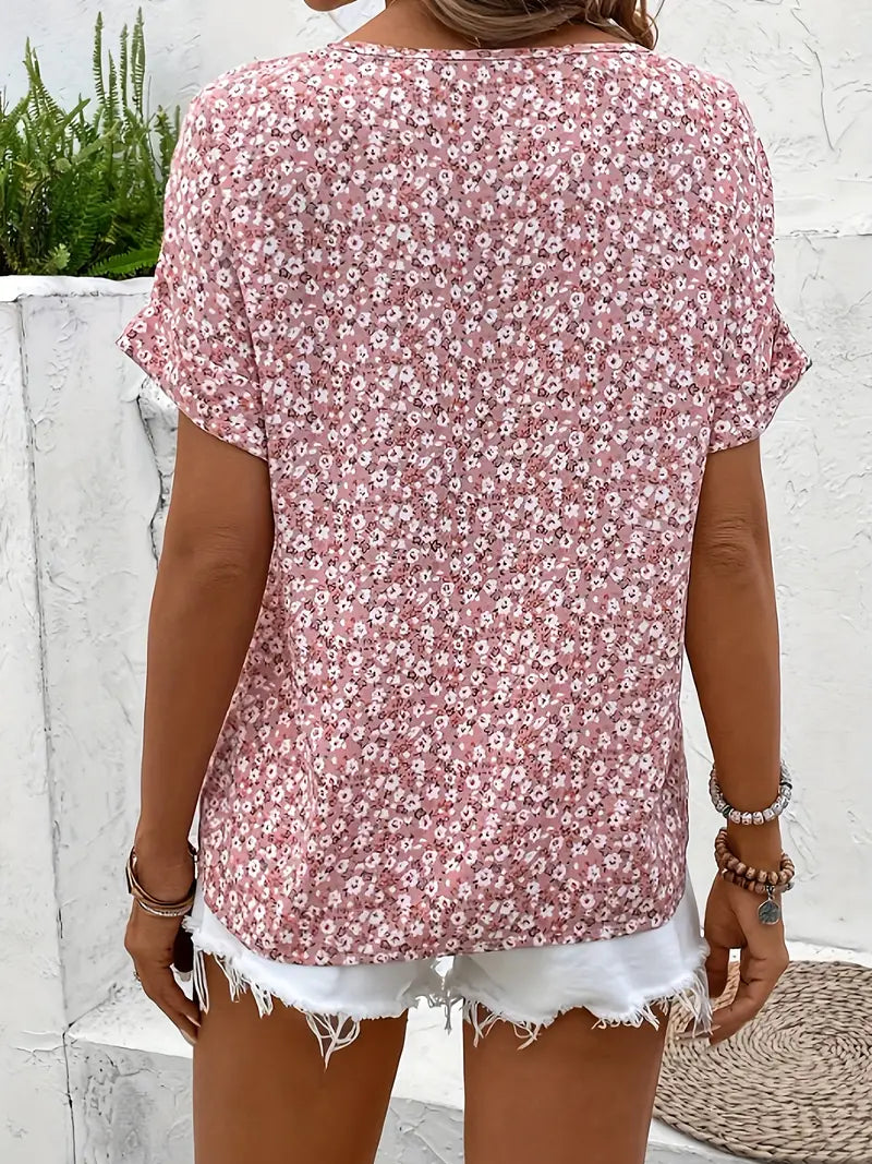 Avira™ - Elegant Sommerlig Blomstret Top