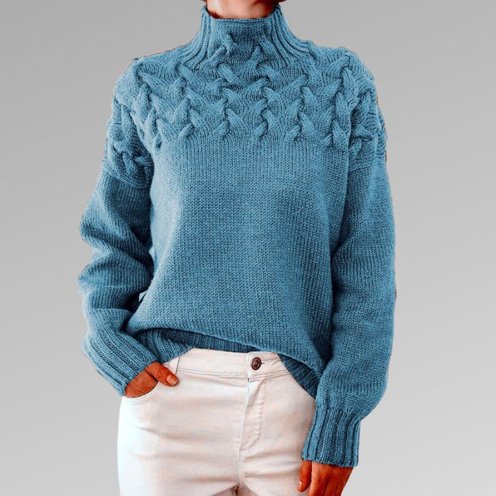 Helle - Strikket Elegance-sweater