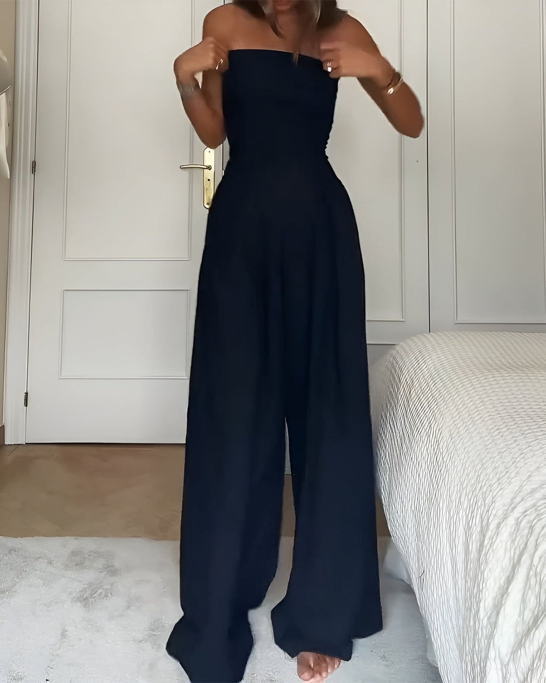 Bibi™ | Axelbandslös Jumpsuit