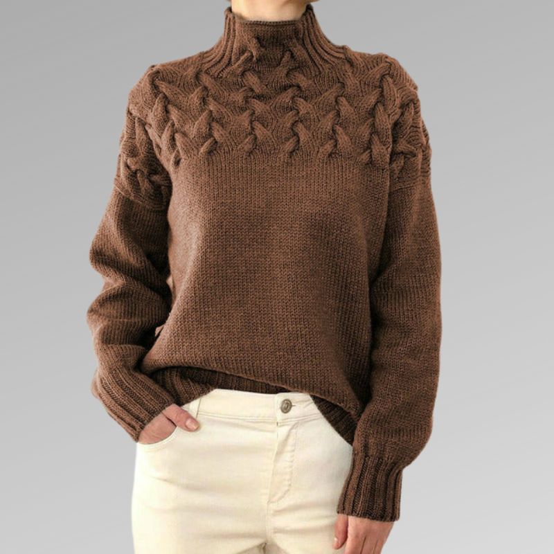 Helle - Strikket Elegance-sweater