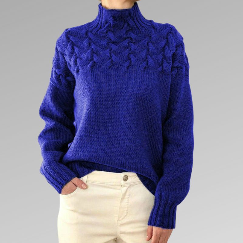 Helle - Strikket Elegance-sweater