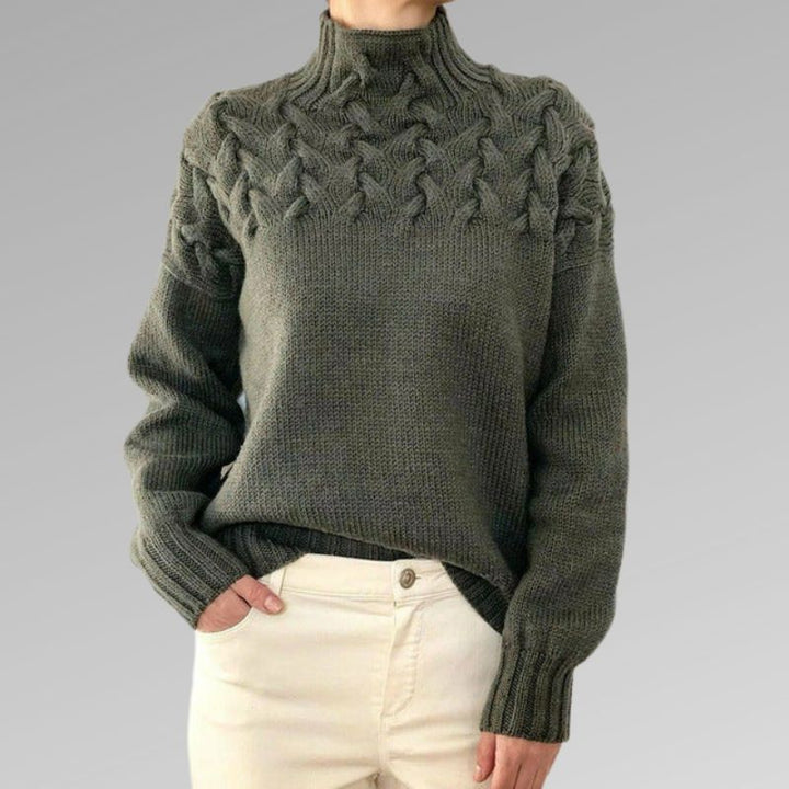Helle - Strikket Elegance-sweater