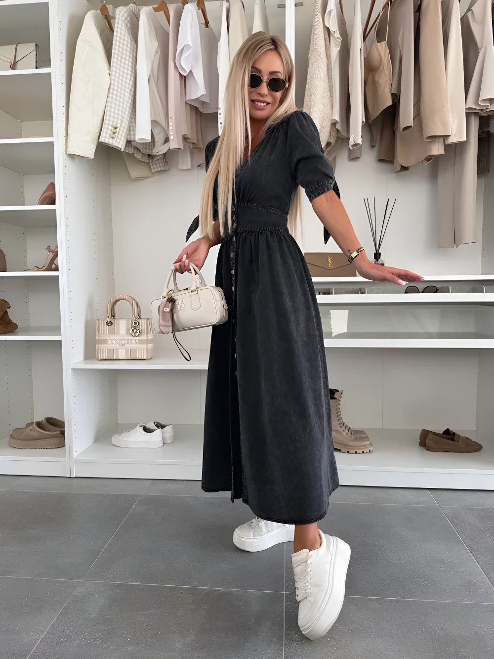 Lovisa™ | Briljant Denimklänning