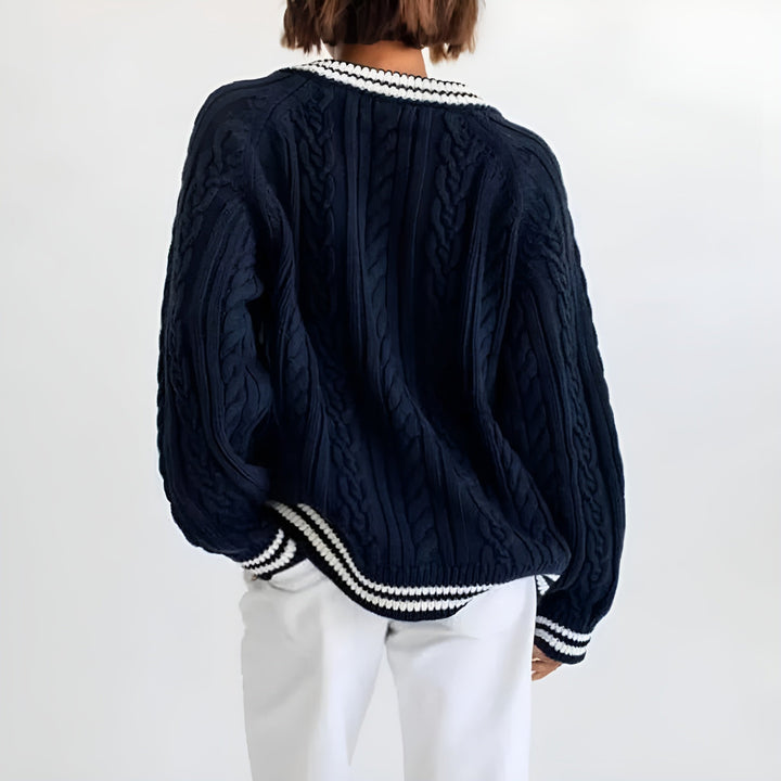 Ella - Avery Kabelstrik Sweater