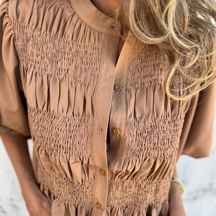 Lyra™ - Smart Bluse i Ibiza-stil