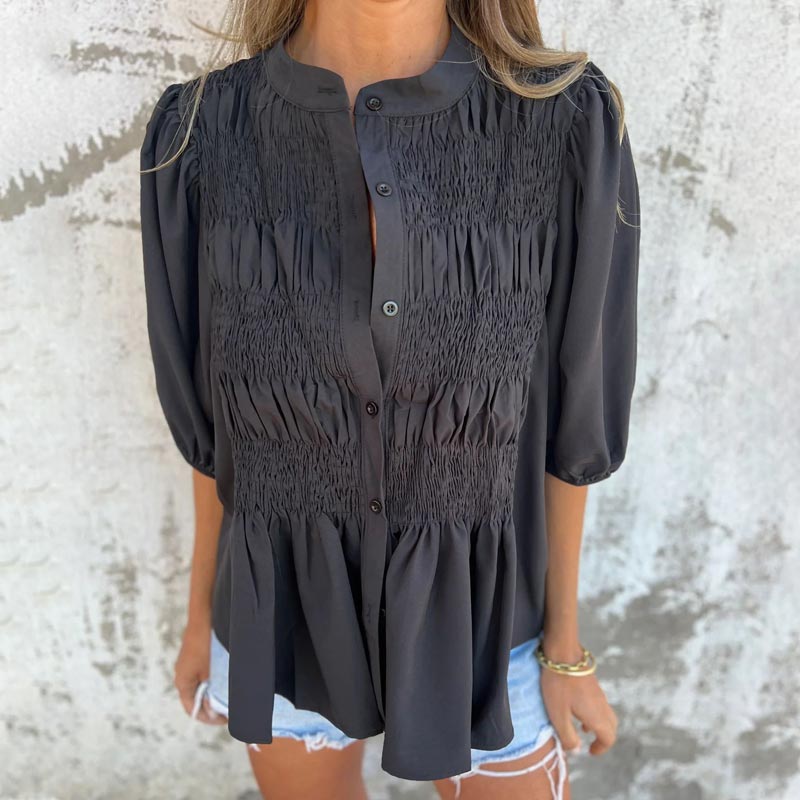 Lyra™ - Smart Bluse i Ibiza-stil