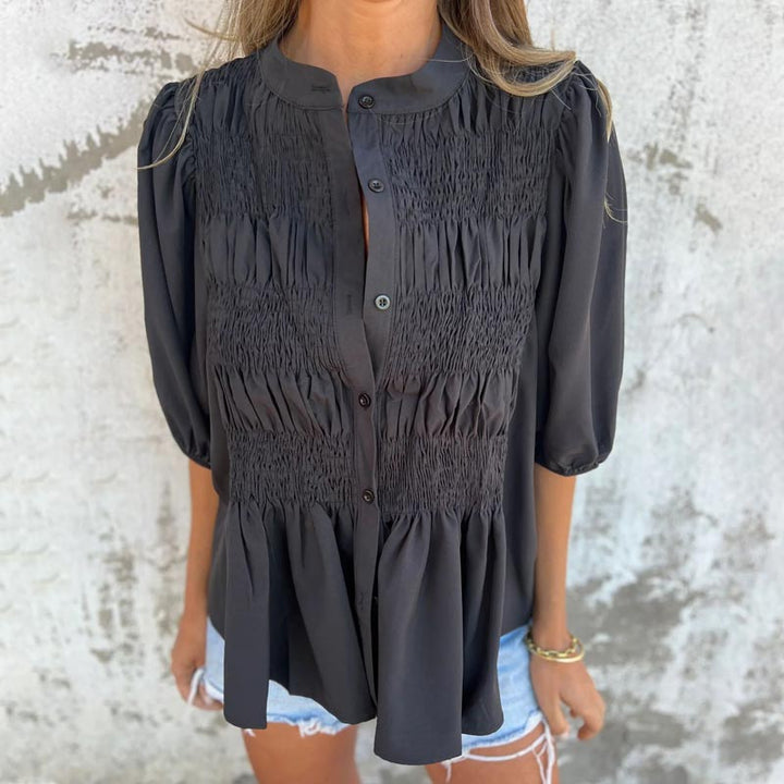 Lyra™ - Smart Bluse i Ibiza-stil